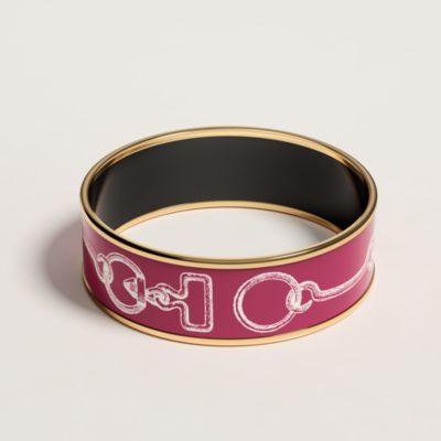 レザーブレスレット 《ルリ》 ドゥブルトゥール | Hermès